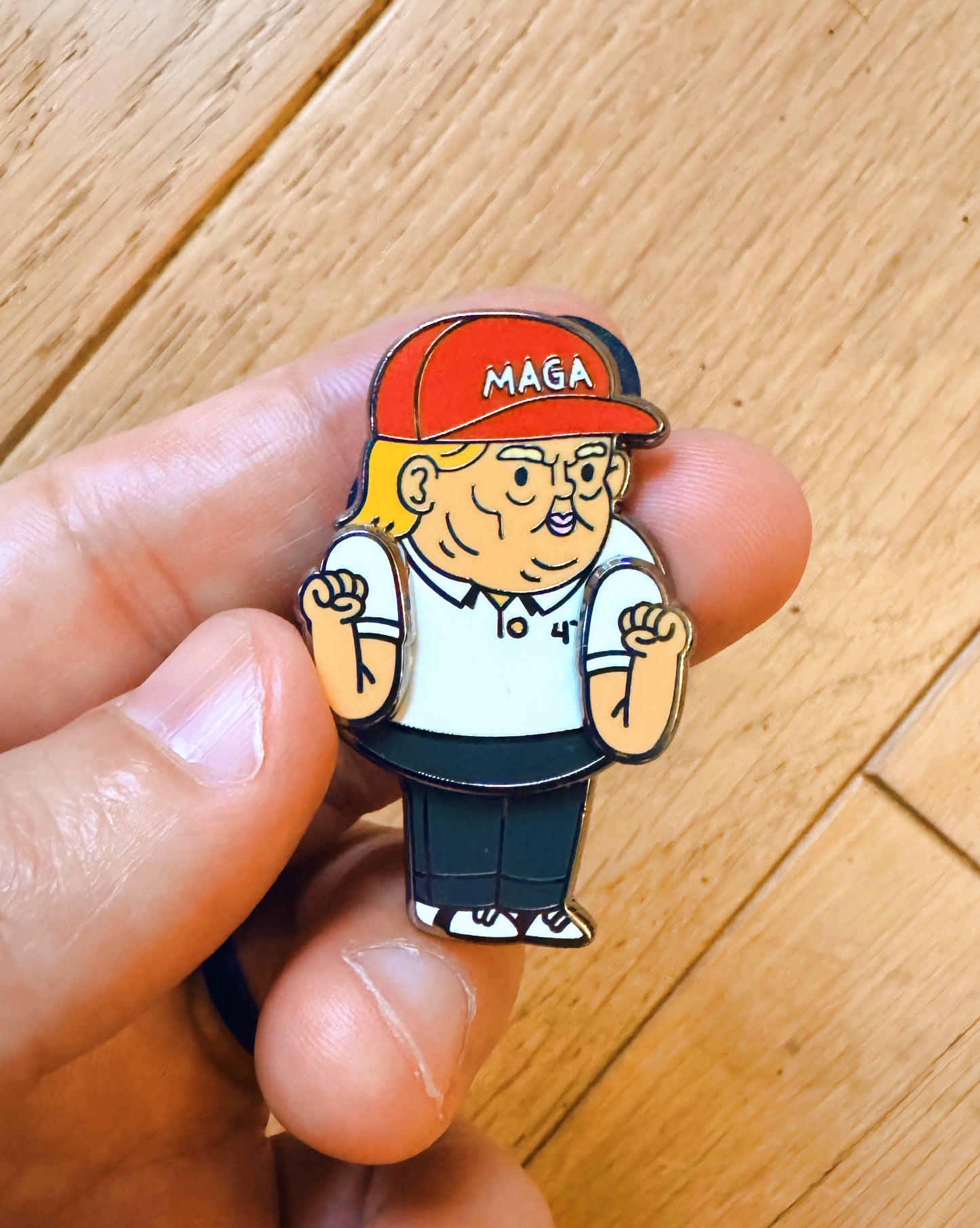 Trump Dancing Pin
