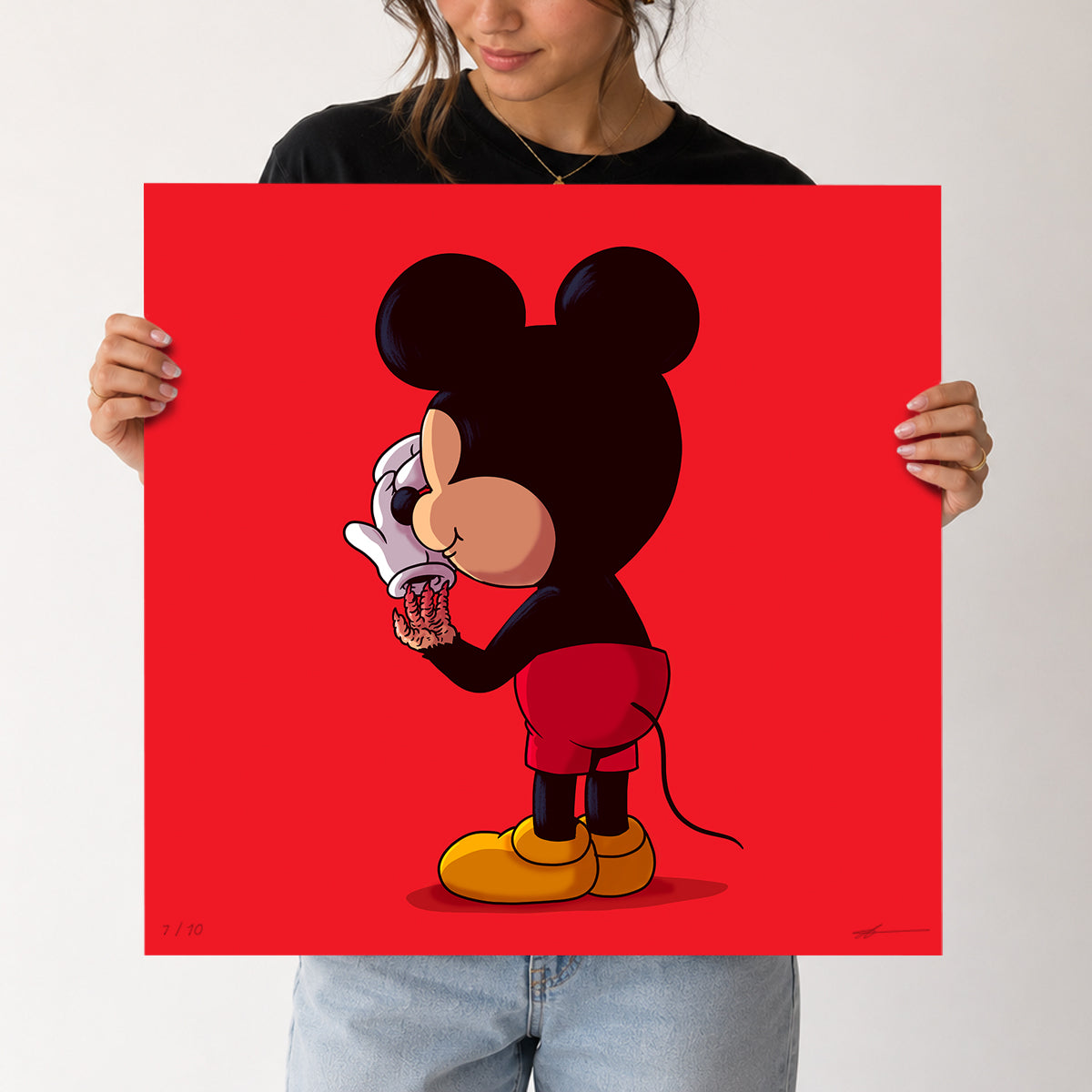 Under the glove ART PRINT