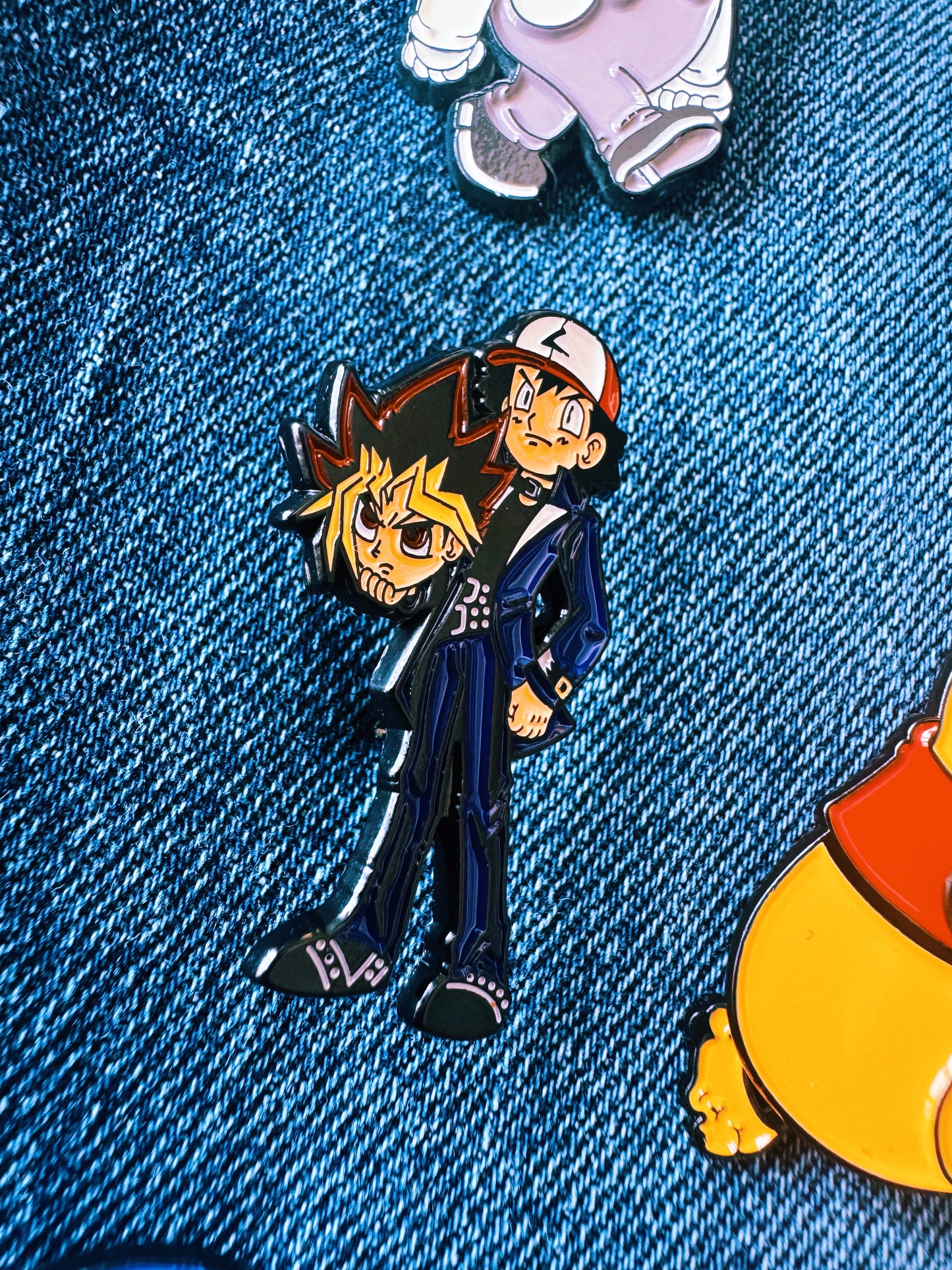 2 for 1 Enamel pins!