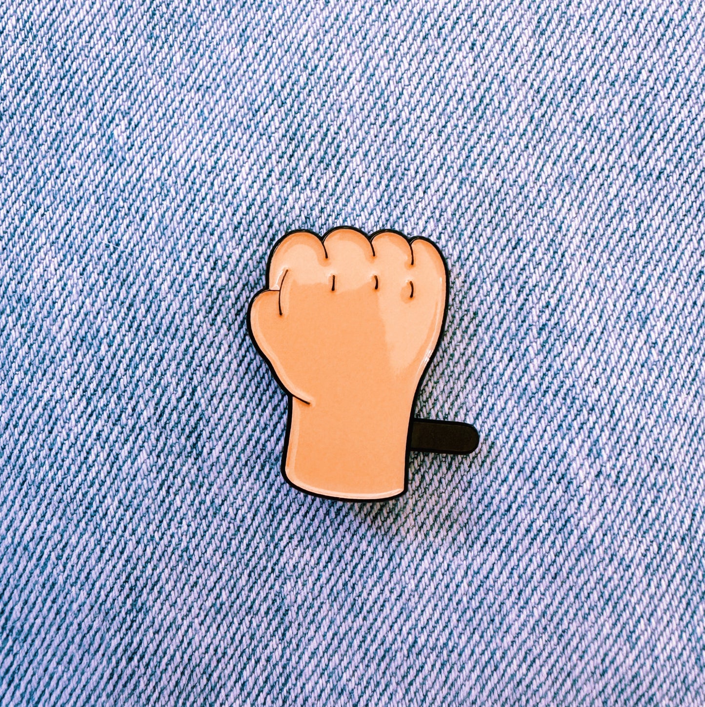 FU Enamel pin