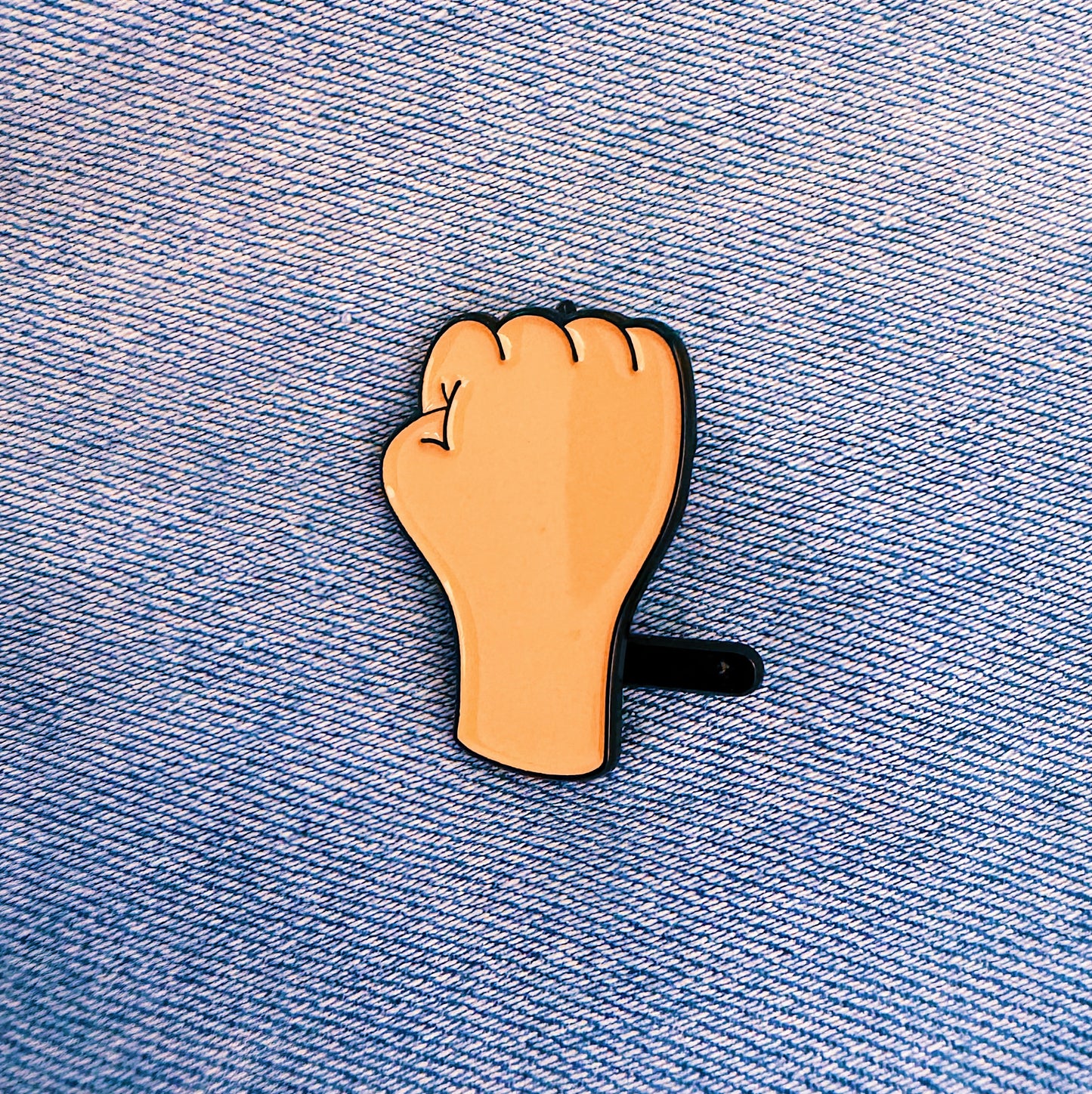 FU Enamel pin (Girl)