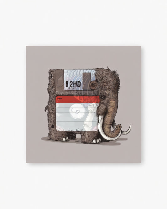 Lenticular print PREHISTORIC