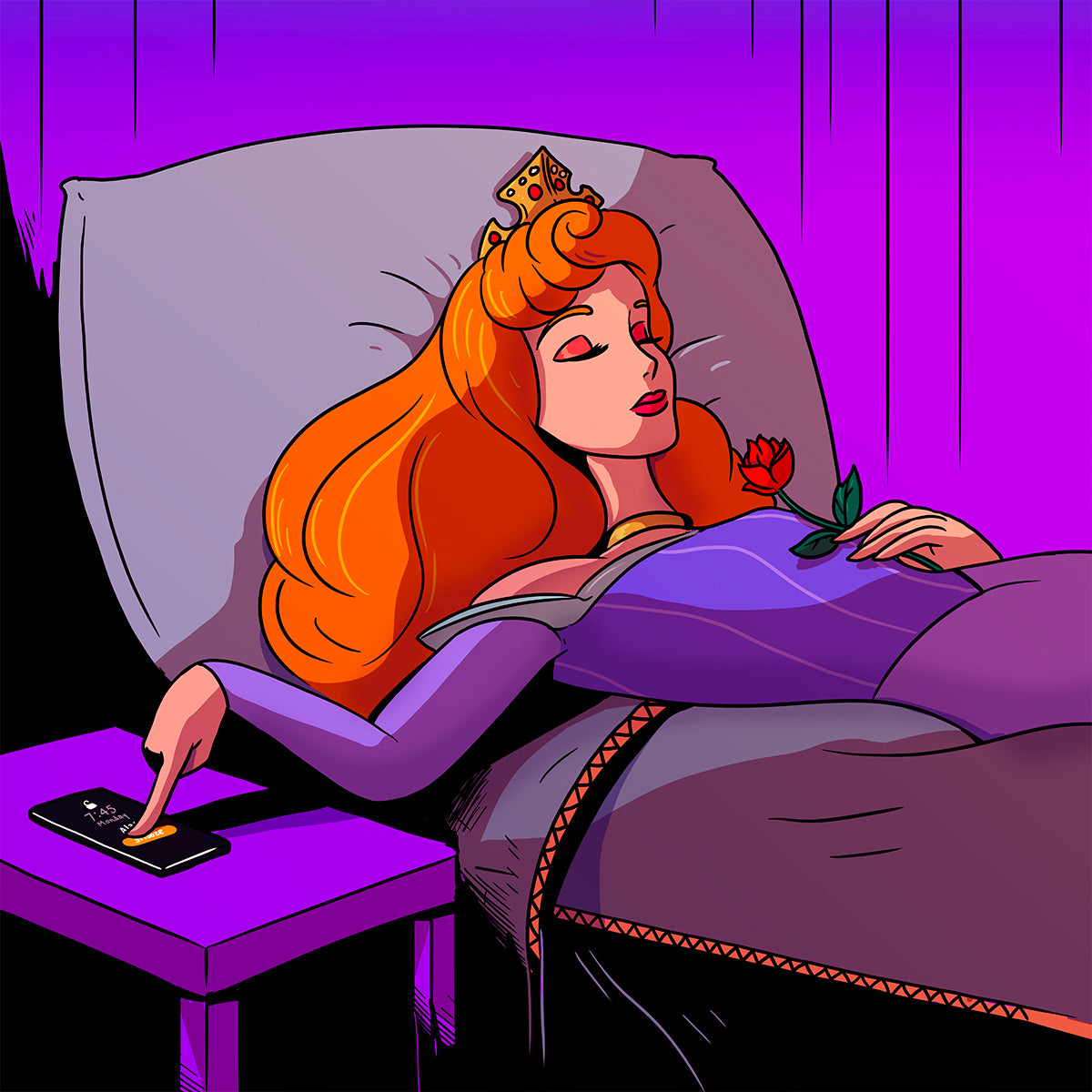 Snooze ART PRINT