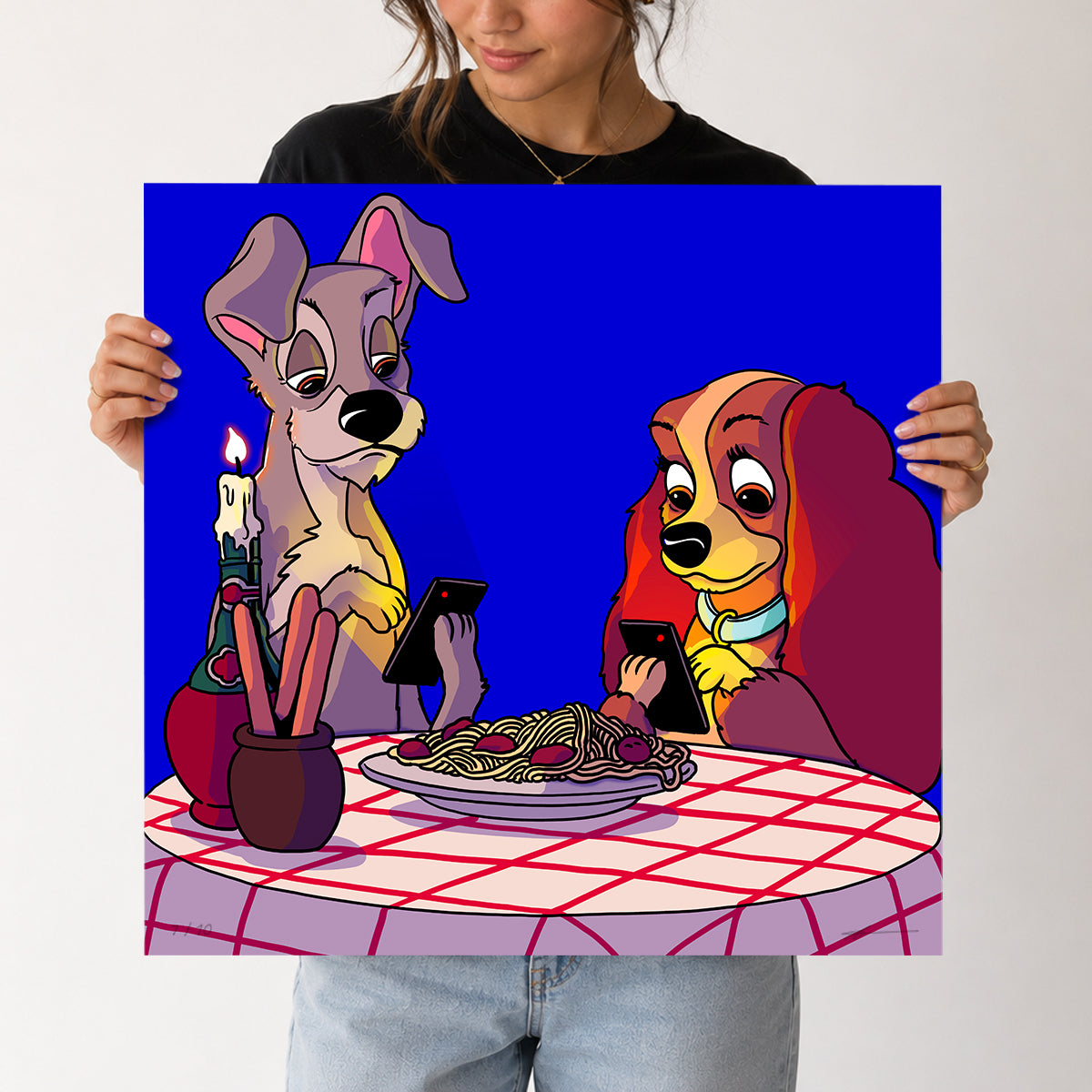 Modern date ART PRINT