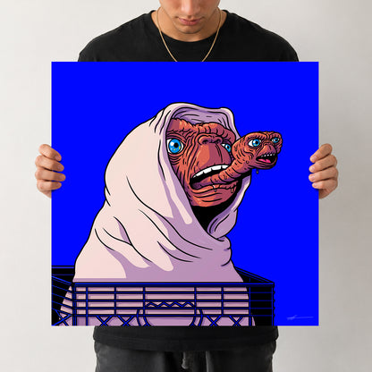 E.T. ART PRINT