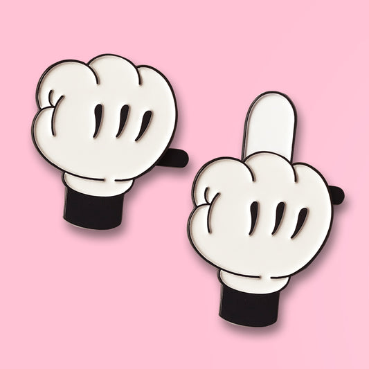 FU Enamel pin (Glove)