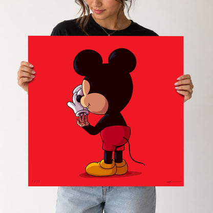 Under the glove ART PRINT