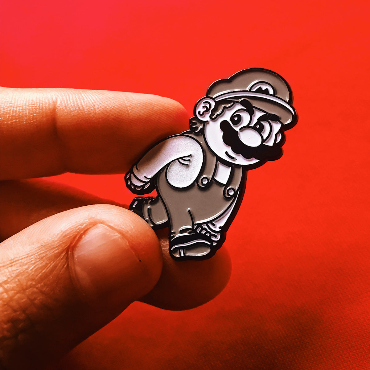 Inappropriate Mario Pin