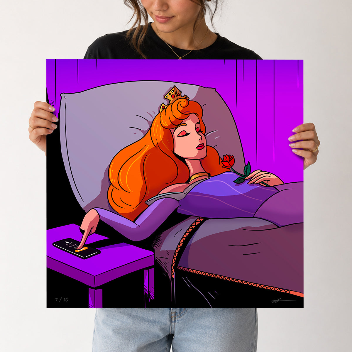 Snooze ART PRINT