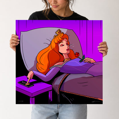Snooze ART PRINT